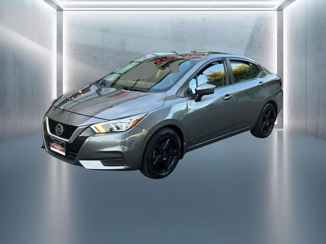 Black (Charcoal) 2022 Nissan Versa Sedan Front-Wheel Drive Automatic
