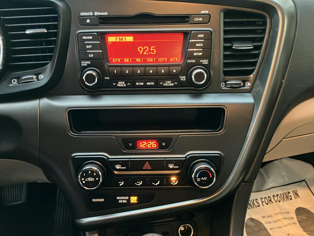 Kia Optima 4dr Sdn LX 2013