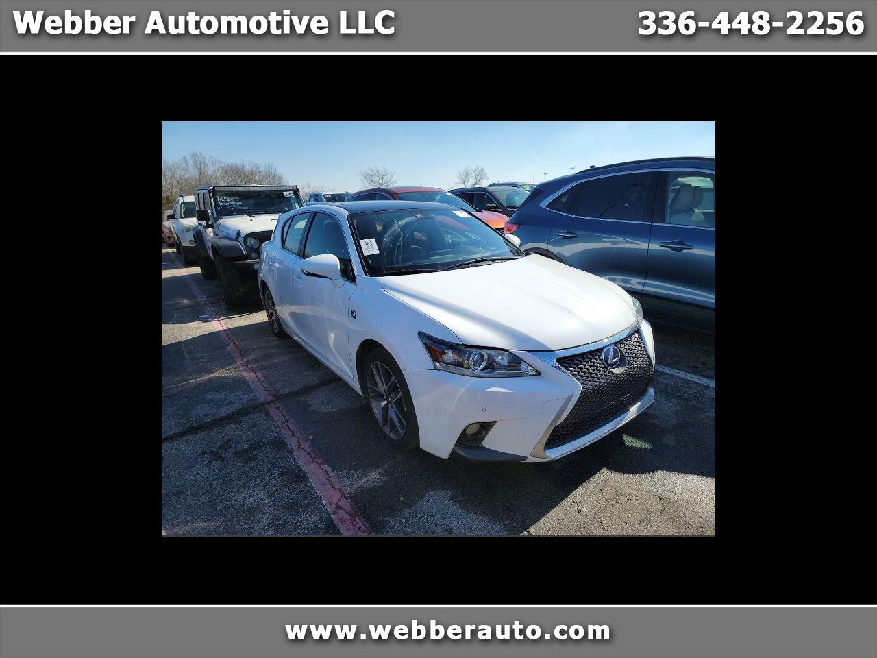 Used 2015 Lexus CT 200h 5dr Sdn Hybrid for Sale in Winston Salem NC