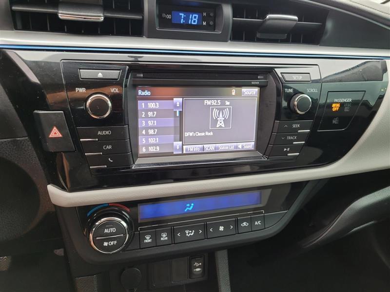 Toyota Corolla LE CVT 2015