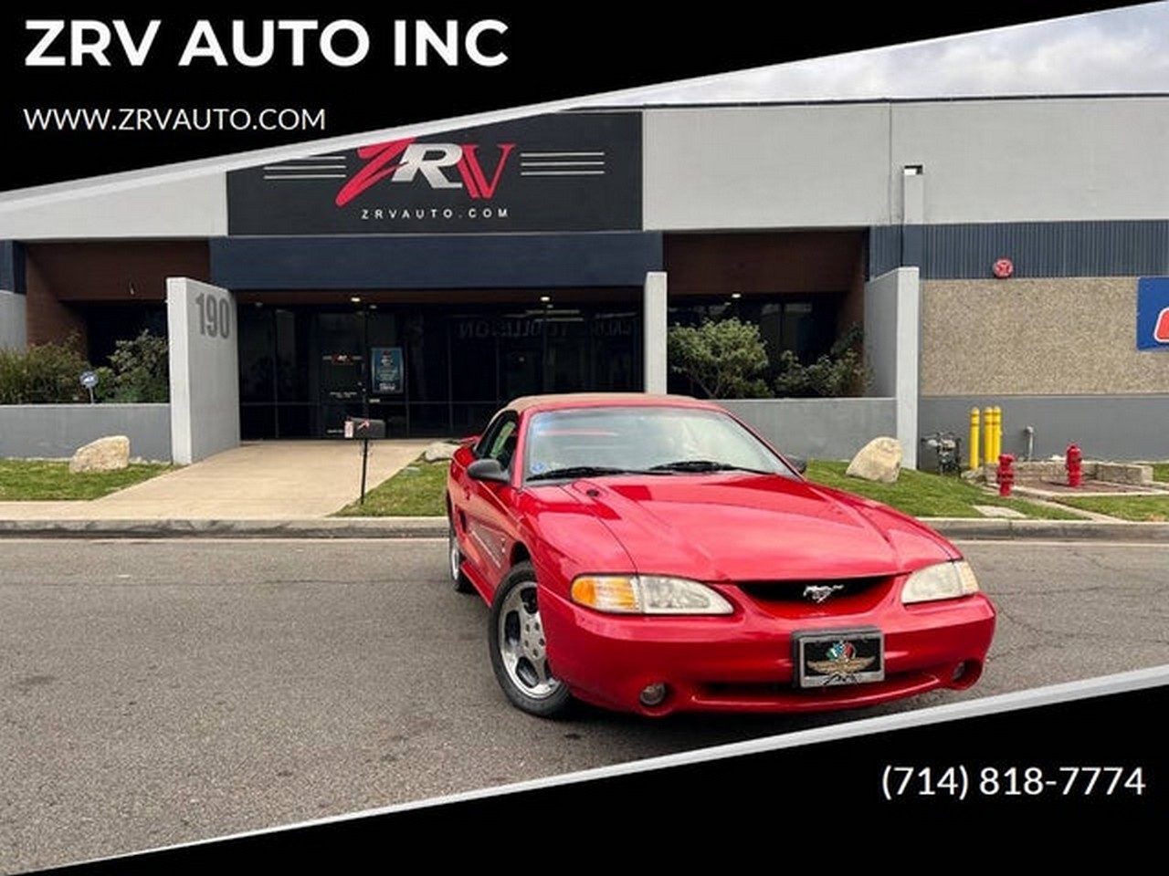 Ford Mustang Cobra Convertible 1994 Ford Mustang Cobra Convertible 1994