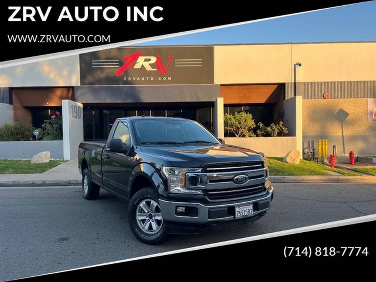 Ford F-150 XL 8-ft. Bed 2WD 2018 Ford F-150 XL 8-ft. Bed 2WD 2018
