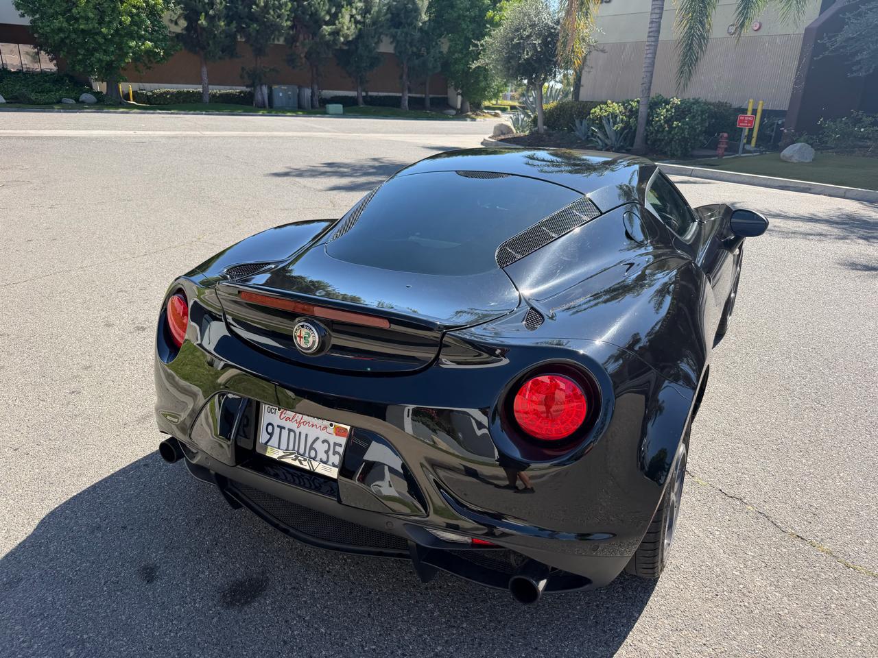 Alfa Romeo 4C Spider 2018