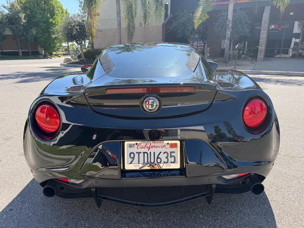 Alfa Romeo 4C Spider 2018