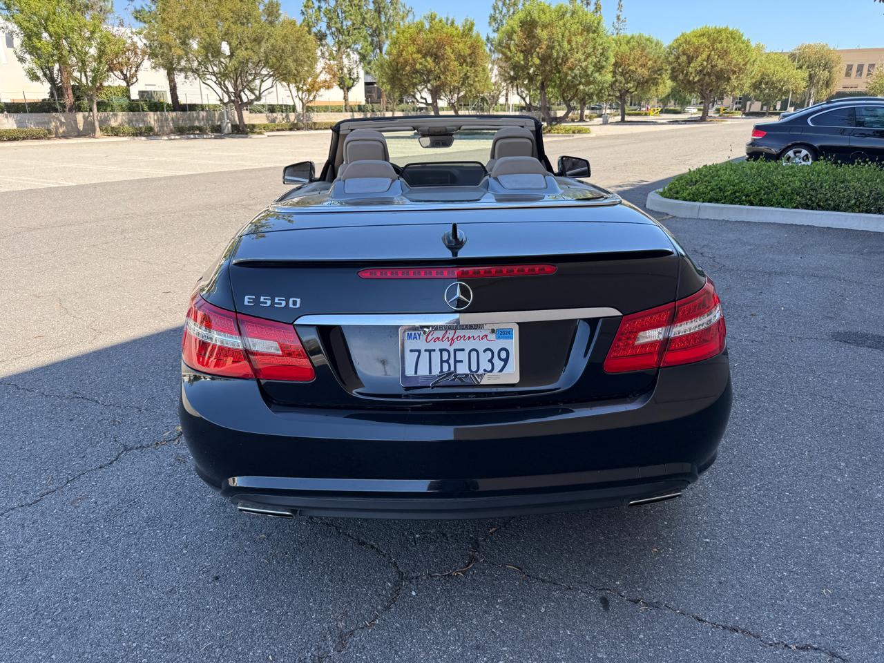 Mercedes-Benz E-Class E550 Cabriolet 2011