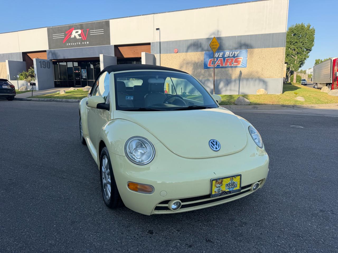 Volkswagen New Beetle GLS 2.0L Convertible 2004