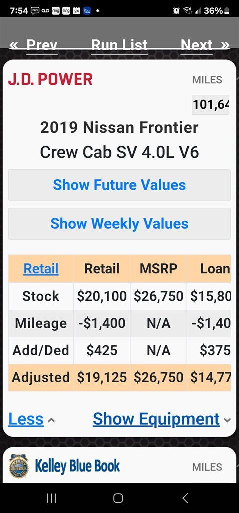 Nissan Frontier Crew Cab 4x2 SV Auto 2019 Nissan Frontier Crew Cab 4x2 SV Auto 2019