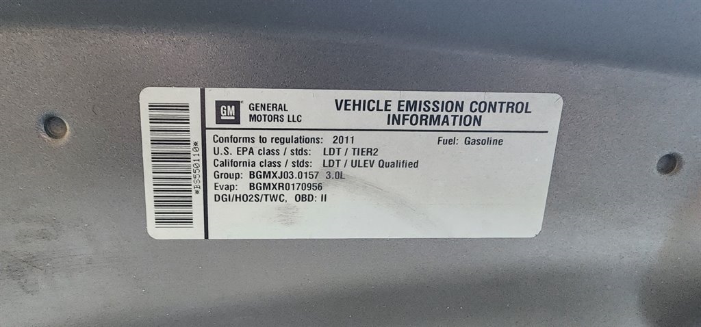 Cadillac SRX FWD 4dr Performance Collection 2011