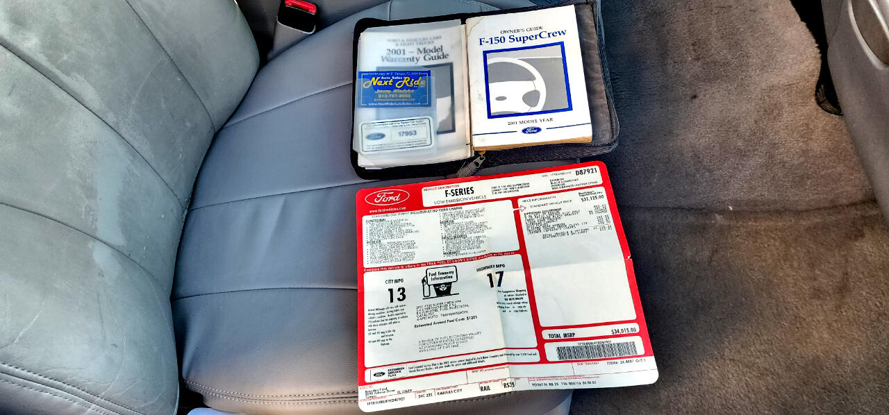 Ford F-150 SuperCrew Crew Cab 139" Lariat 4WD 2001