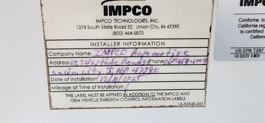 GMC Savana Cargo Van RWD 2500 135" 2016