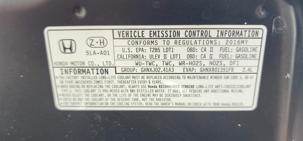 Honda CR-V 2WD 5dr EX-L 2016