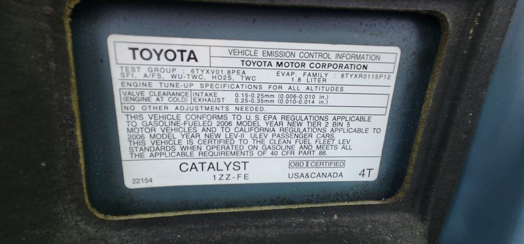 Toyota Corolla CE 2006