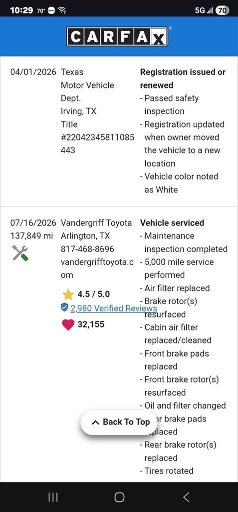 Toyota 4Runner RWD 4dr V6 SR5 Premium (Natl) 2015