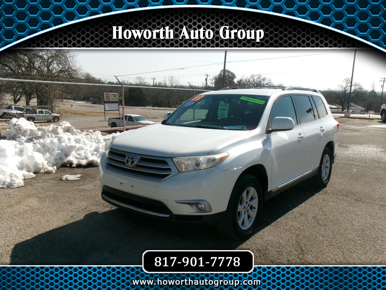 2013 Toyota Highlander Base 2WD V6