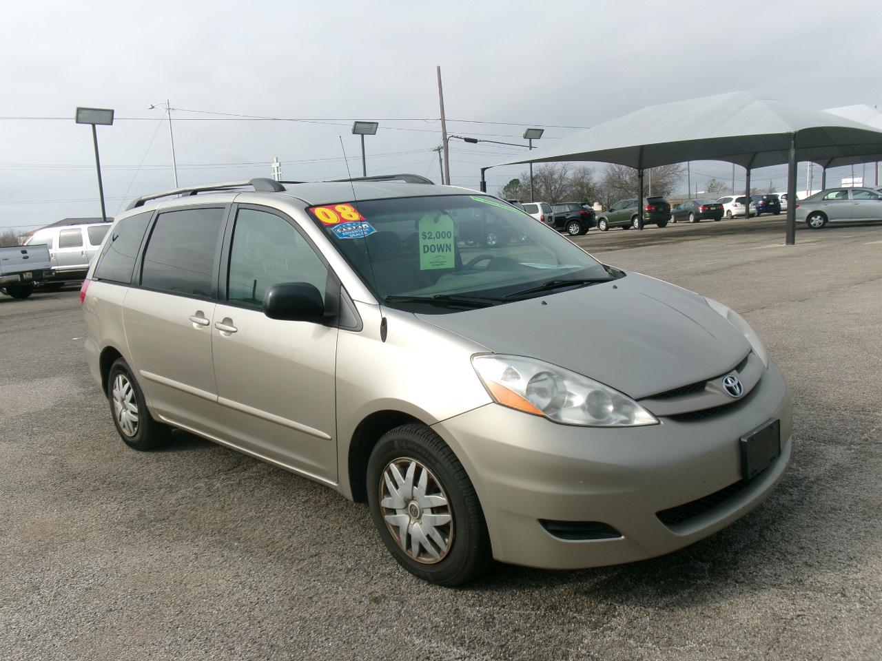 Toyota Sienna LE FWD 8-Passenger Seating 2008