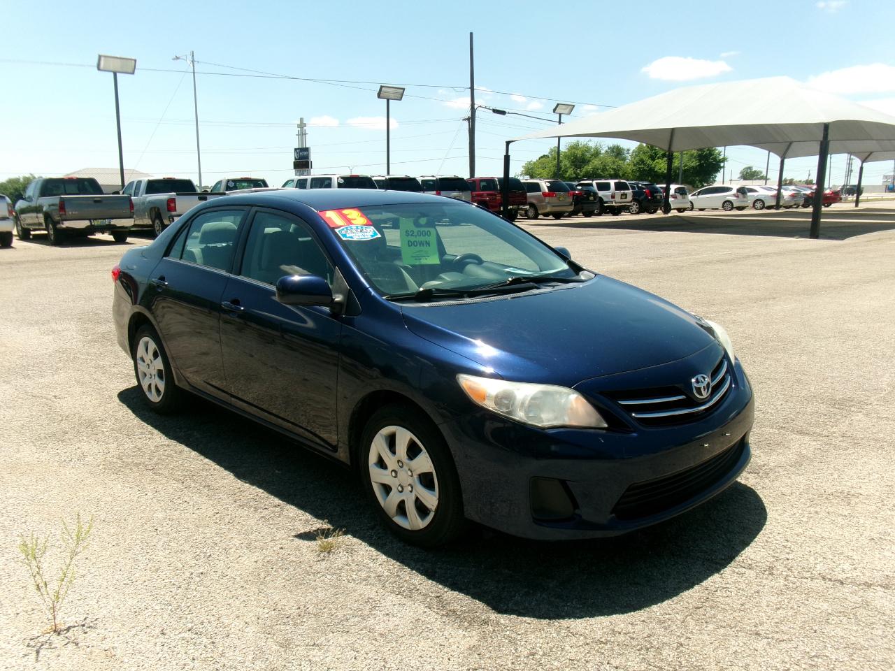 Toyota Corolla LE 2013