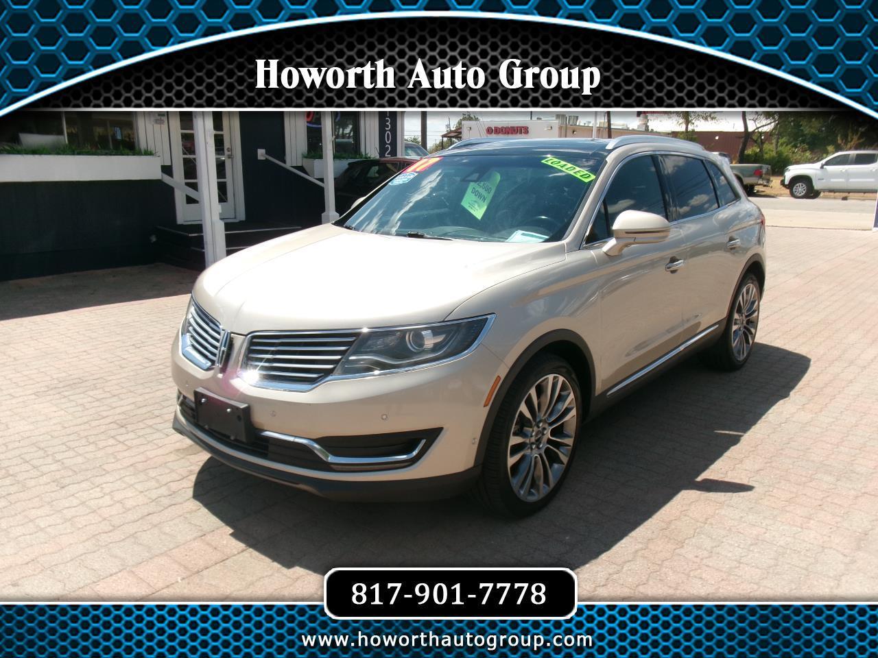 Brown (Tan) 2017 Lincoln MKX SUV / Crossover Front-Wheel Drive Automatic