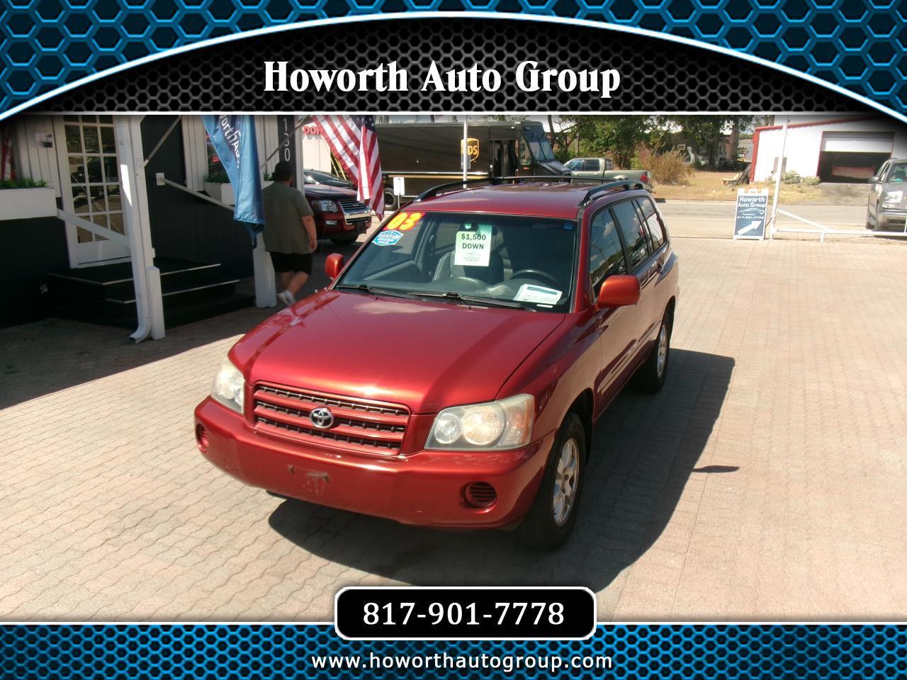 Toyota Highlander V6 2WD 2003