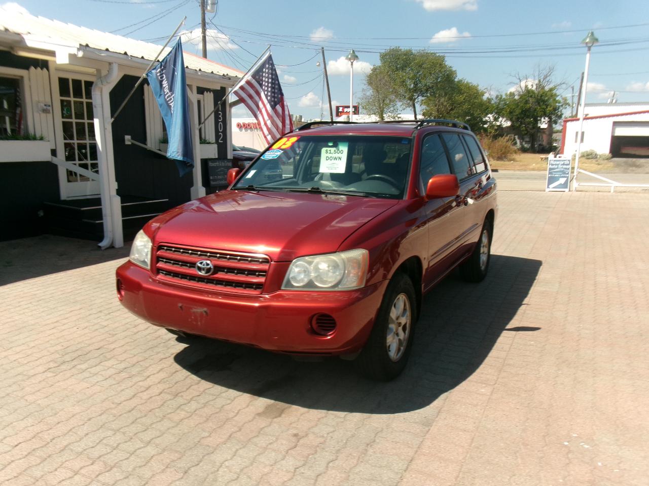 Toyota Highlander V6 2WD 2003