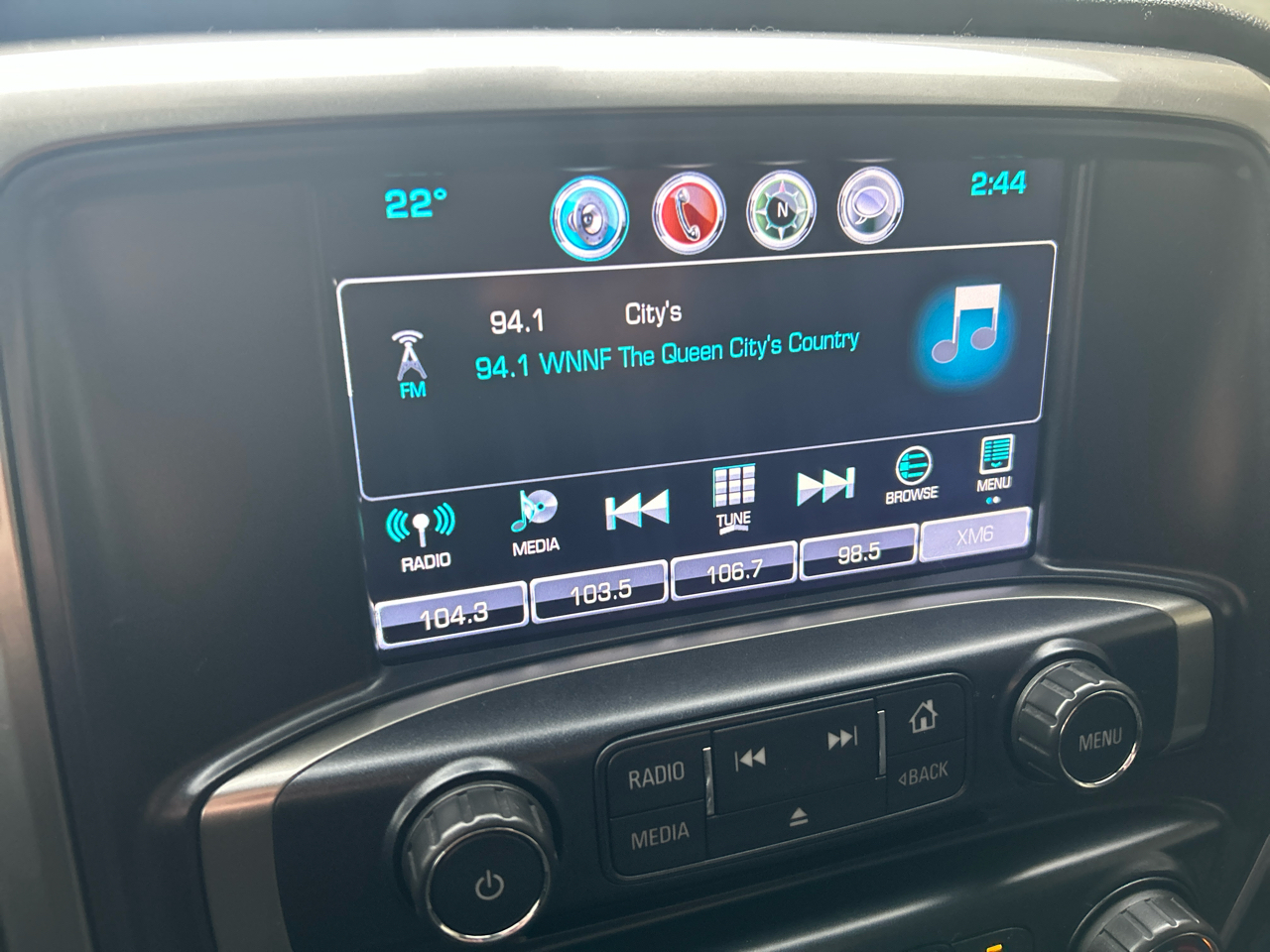 Chevrolet Silverado 1500 4WD Double Cab 143.5" LT w/1LT 2018