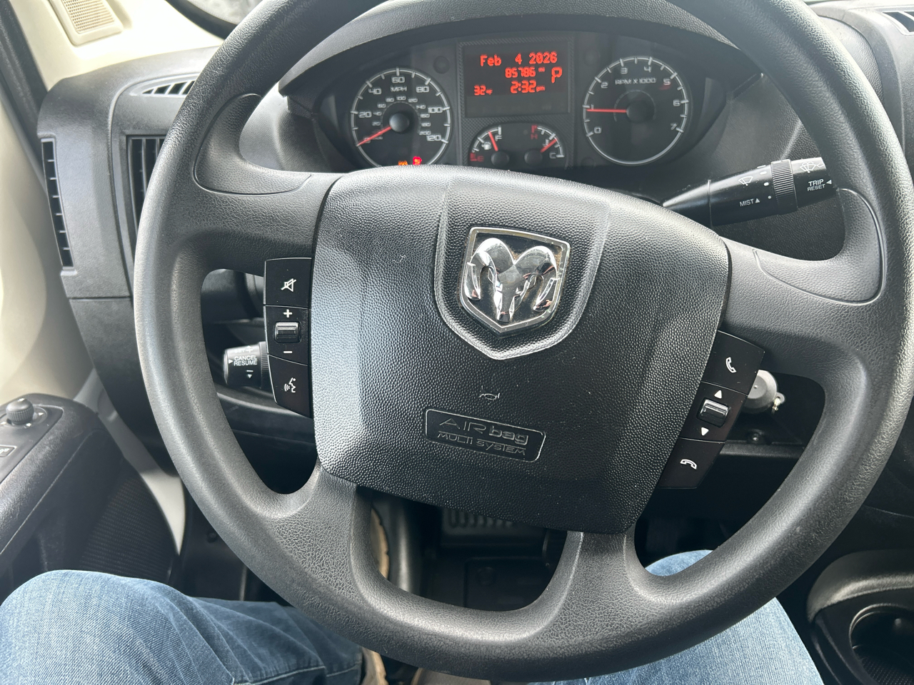 RAM ProMaster Cargo Van 2500 High Roof 159" WB 2020