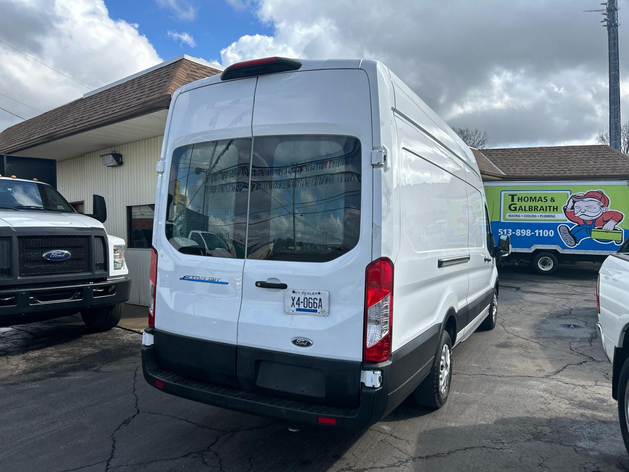 Ford E-Transit Cargo Van T-350 148" EL Hi Rf 9500 GVWR RWD 2022