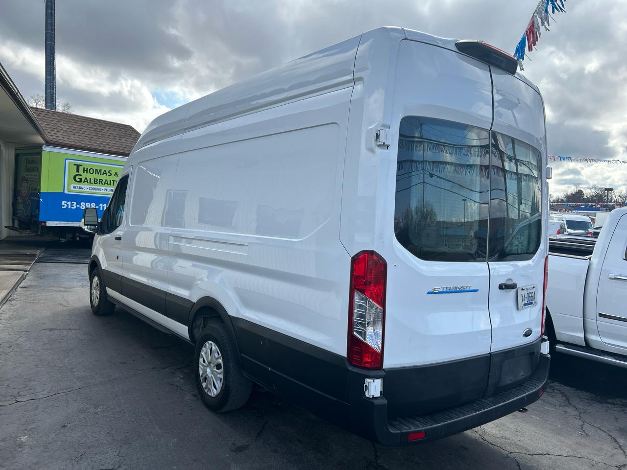 Ford E-Transit Cargo Van T-350 148" EL Hi Rf 9500 GVWR RWD 2022