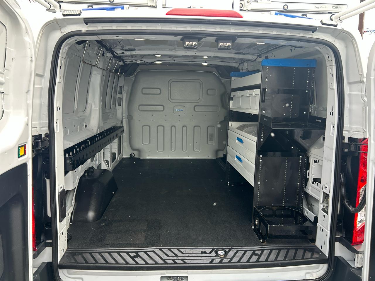 Ford Transit Van T-150 130" Low Rf 8600 GVWR Swing-Out RH Dr 2018