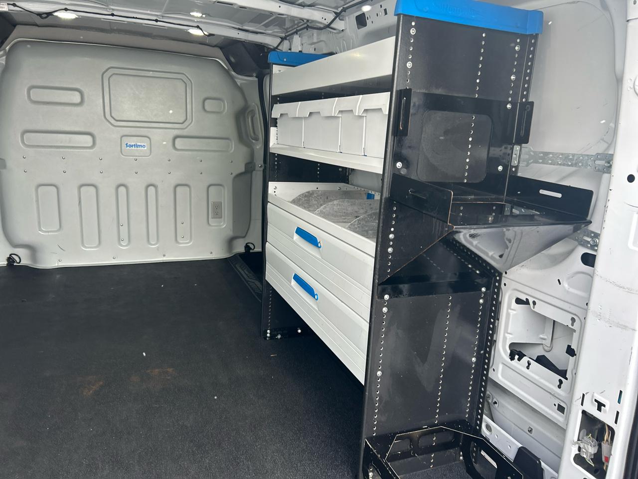 Ford Transit Van T-150 130" Low Rf 8600 GVWR Swing-Out RH Dr 2018