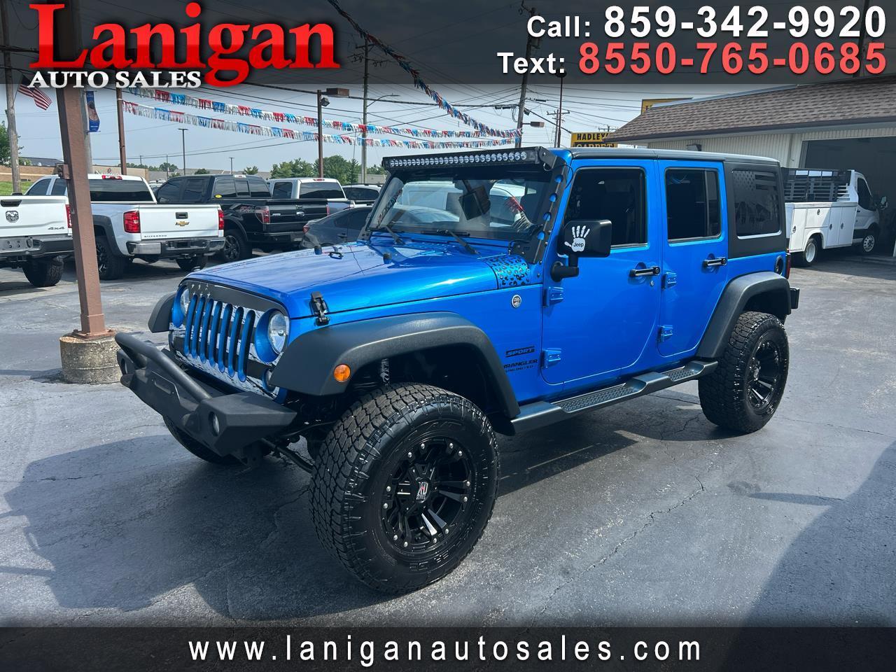 Jeep Wrangler Unlimited 4WD 4dr Sport 2016
