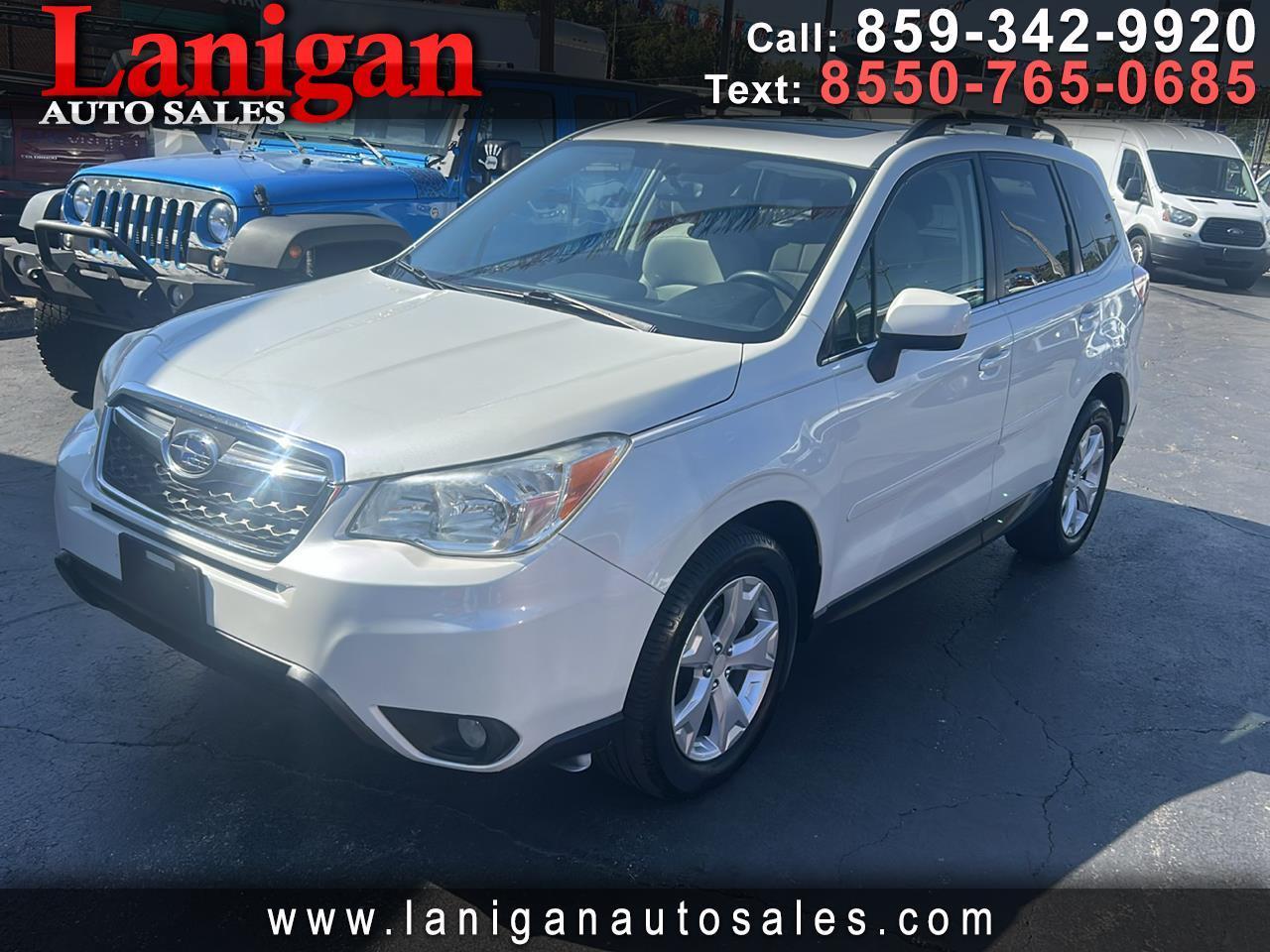 Subaru Forester 4dr CVT 2.5i Limited PZEV 2015