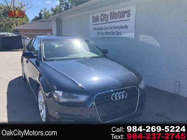 2014 Audi A4 2.0 T Sedan FrontTrak Multitronic