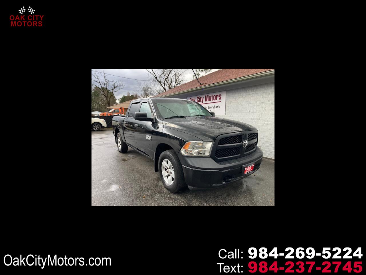 2016 RAM 1500 Tradesman Crew Cab SWB 4WD