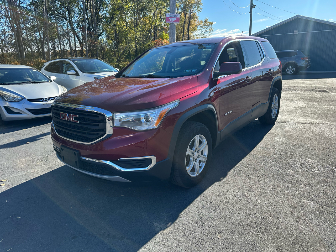 2018 GMC Acadia AWD 4dr SLE w/SLE-1