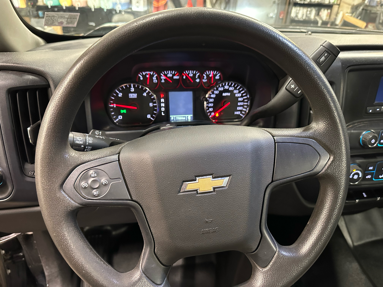 Chevrolet Silverado 1500 4WD Reg Cab 119.0" Work Truck 2017