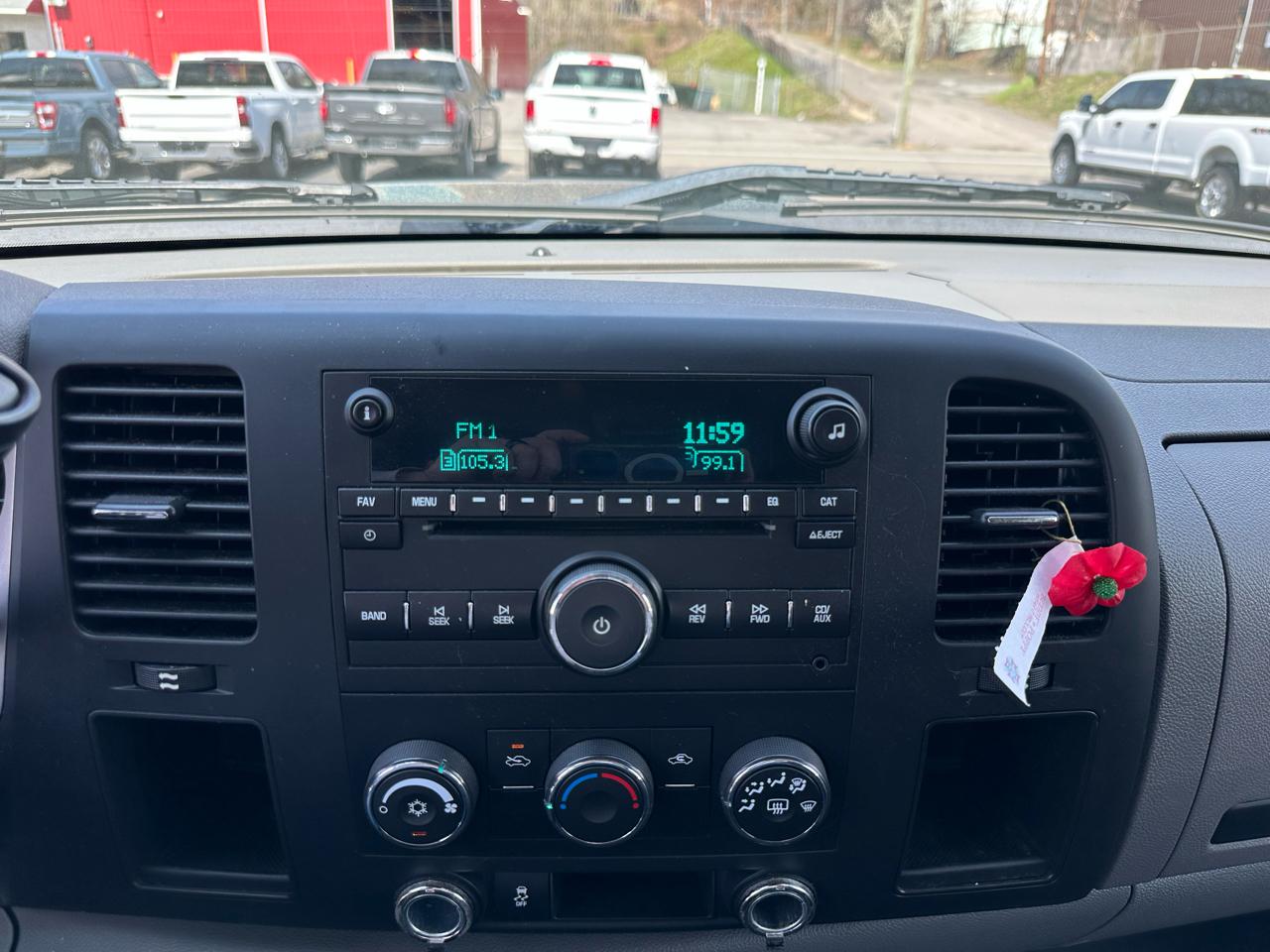 GMC Sierra 2500HD 4WD Ext Cab 144.2" Work Truck 2013