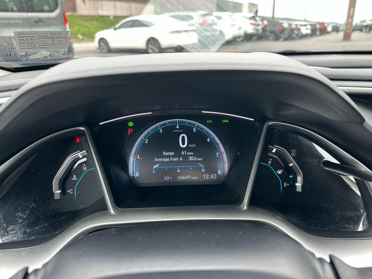 Honda Civic Sedan EX-L CVT 2021