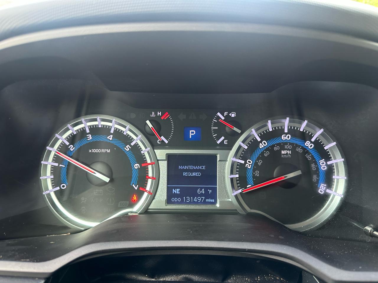 Toyota 4Runner 4WD 4dr V6 Trail Premium (Natl) 2016