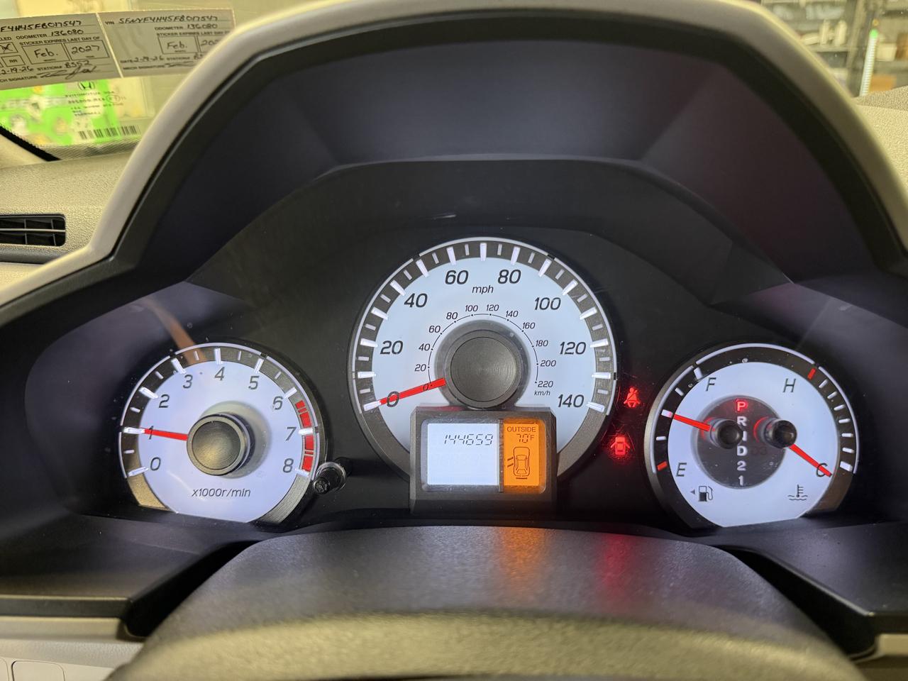 Honda Pilot 4WD 4dr EX 2015