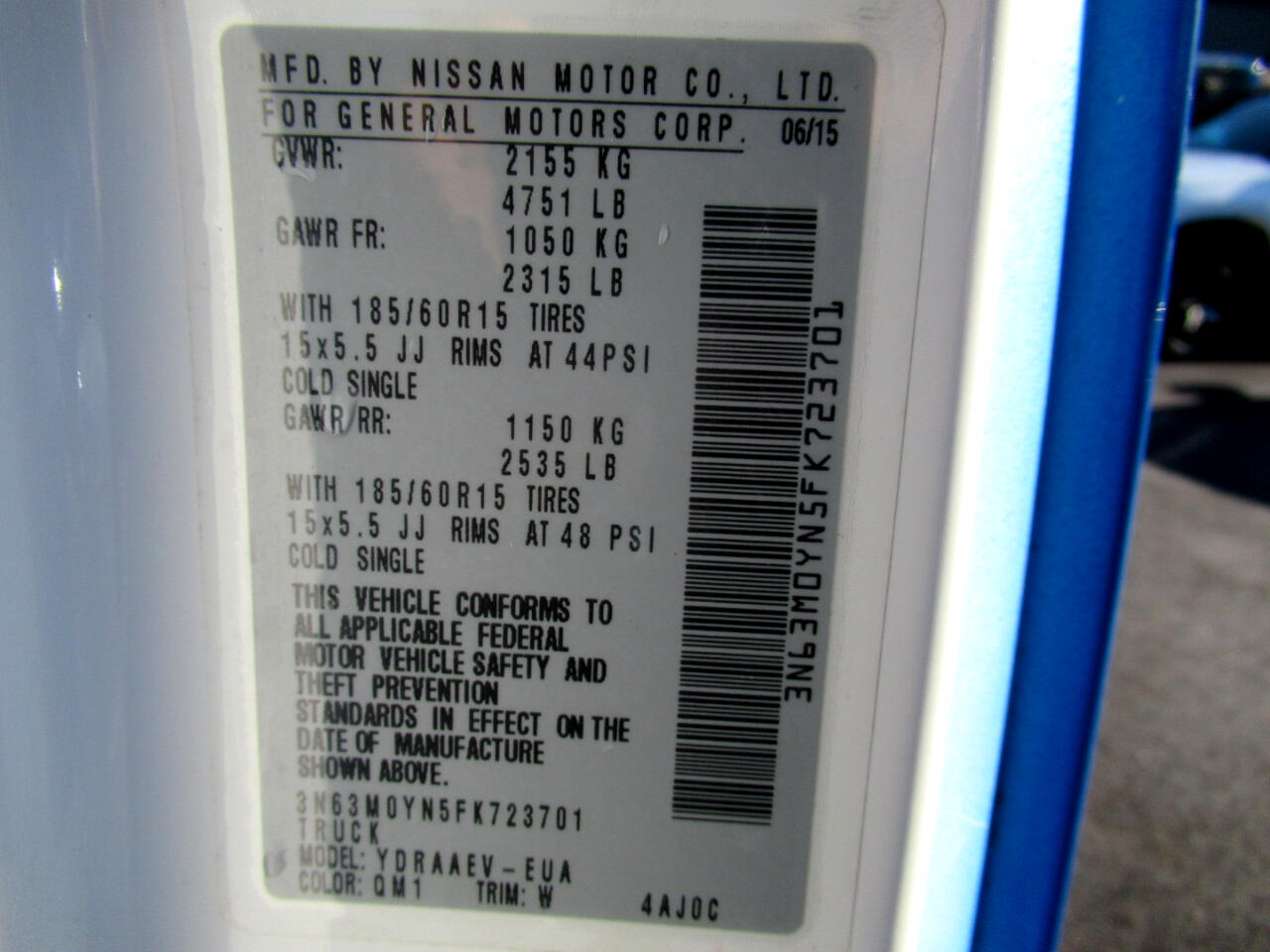 Chevrolet City Express 1LS 2015