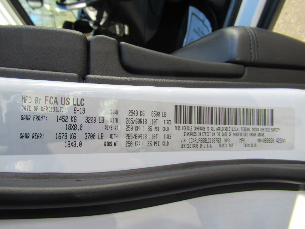 Jeep Grand Cherokee Limited 4WD 2020