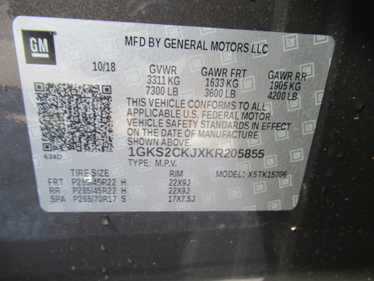 GMC Yukon Denali 4WD 2019