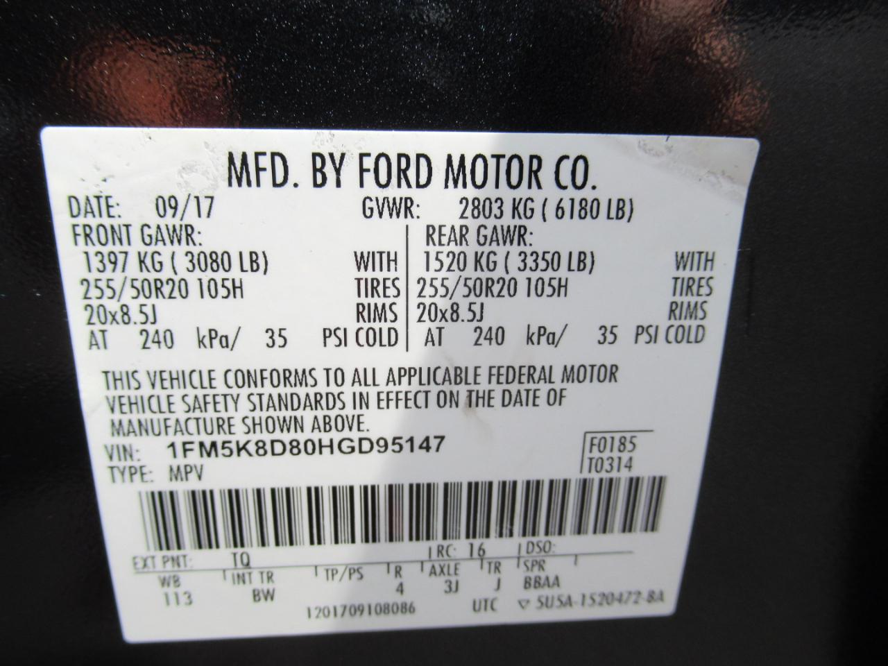 Ford Explorer XLT 4WD 2017