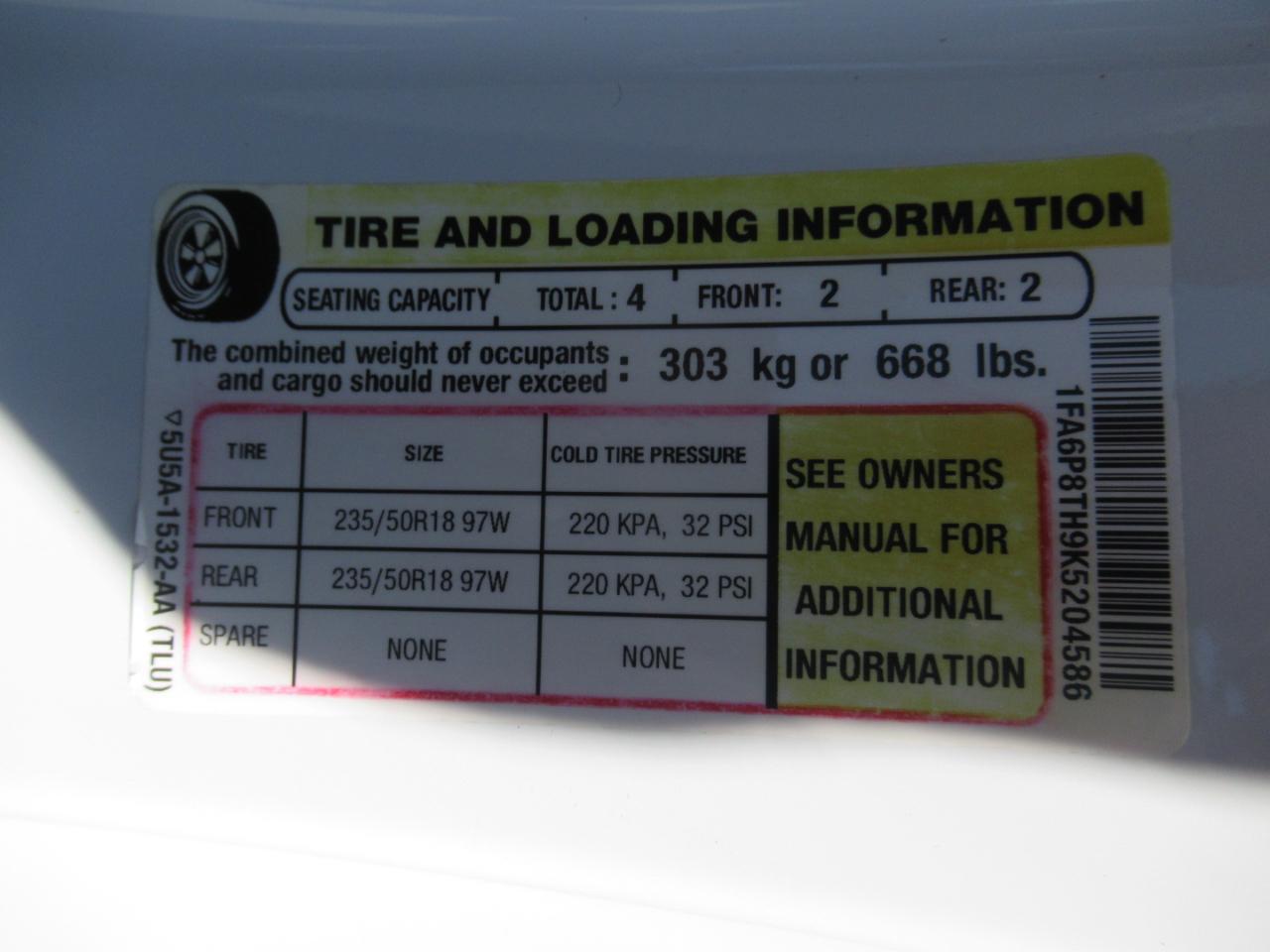 Ford Mustang EcoBoost Coupe 2019