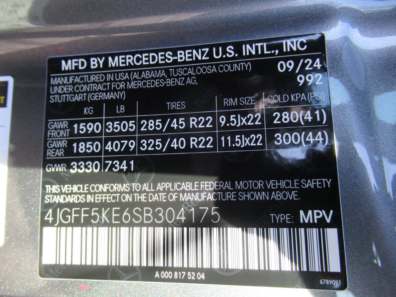 Mercedes-Benz GLS-Class GLS450 4MATIC 2025