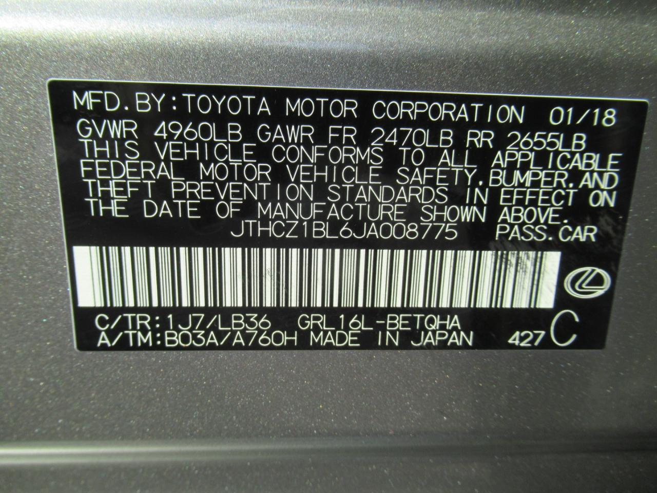 Lexus GS 350 F Sport 2018