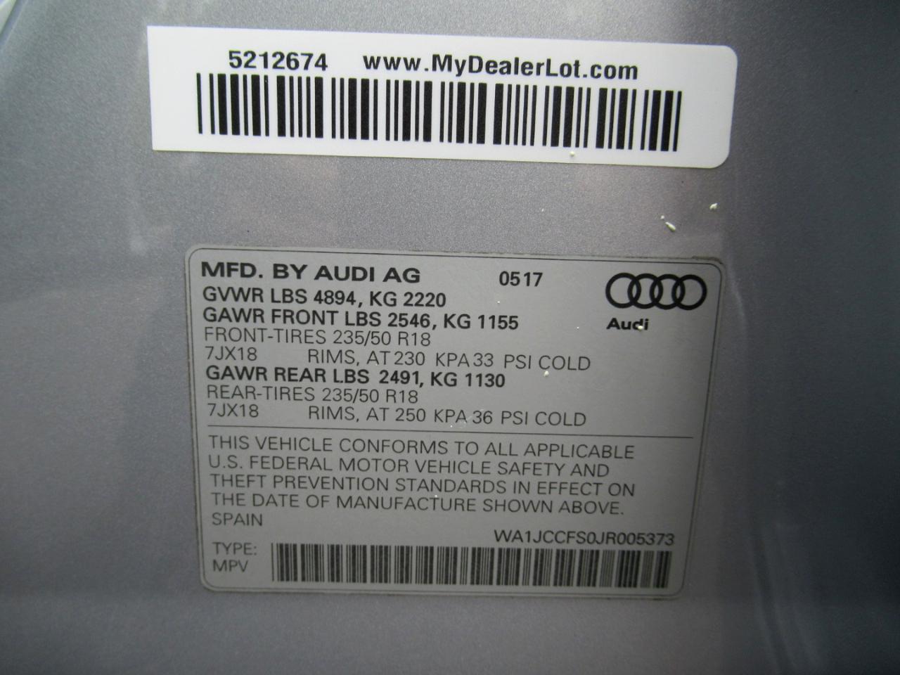 Audi Q3 Premium Plus quattro 2018
