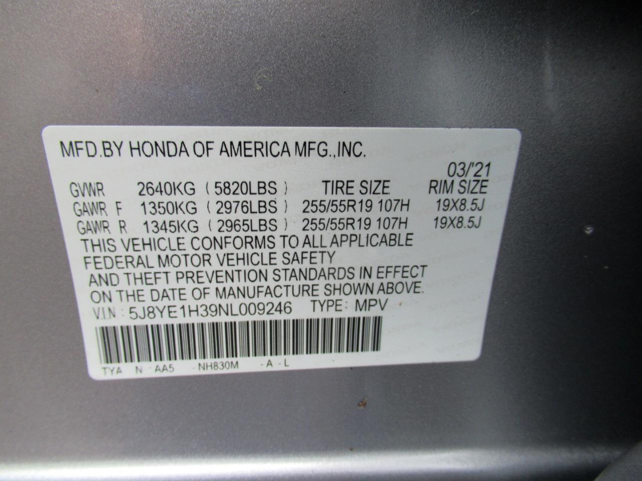 Acura MDX Base SH-AWD 2022