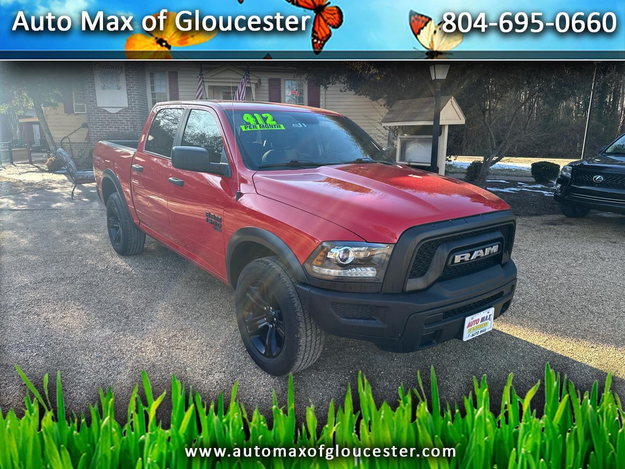 2024 RAM 1500 Classic Warlock 4x4 Crew Cab 5'7" Box