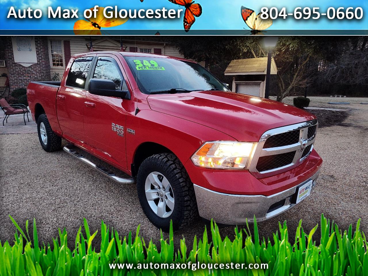 2019 RAM 1500 Classic SLT 4x4 Crew Cab 6'4" Box